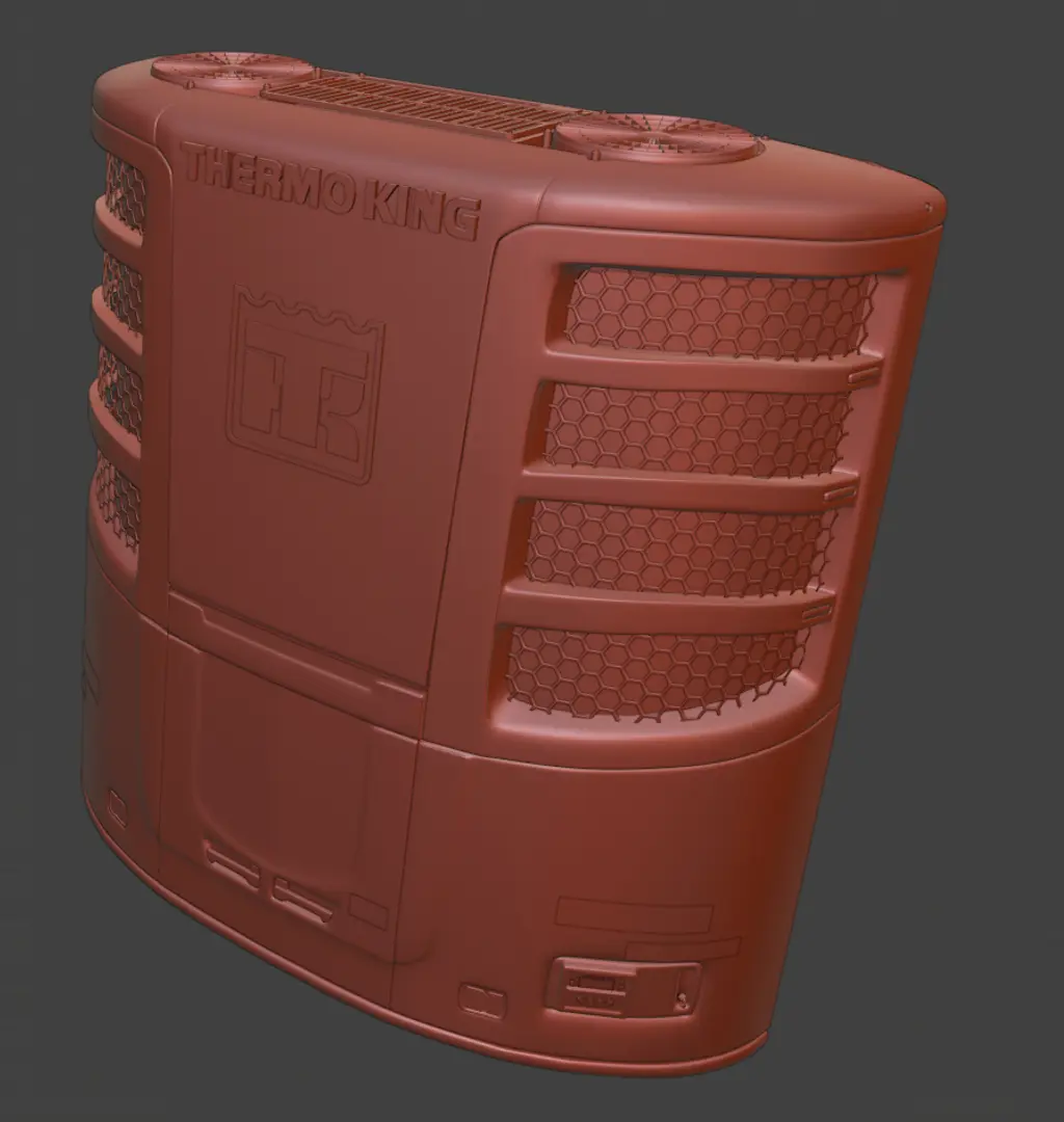 Thermoking Precedent S-600 Unit 3D model - Image 9