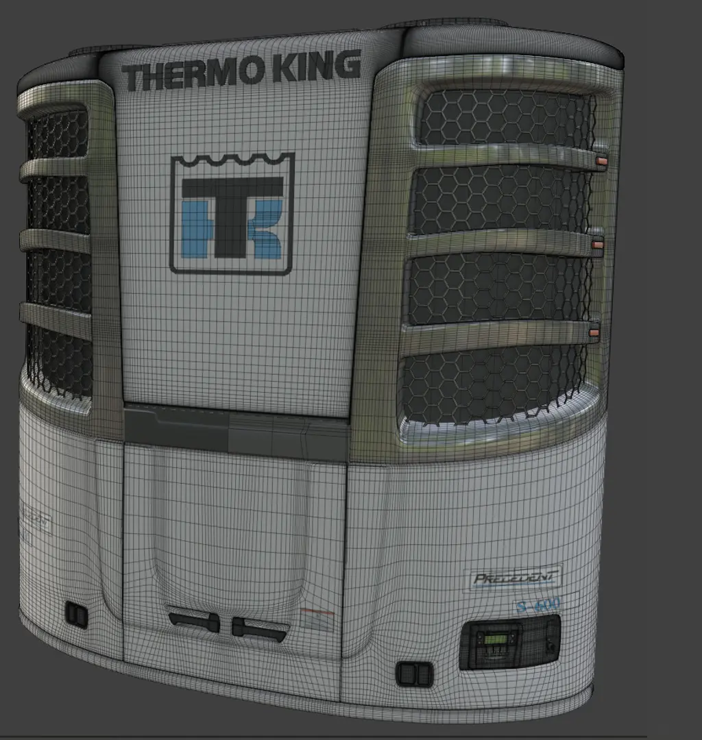Thermoking Precedent S-600 Unit 3D model - Image 8