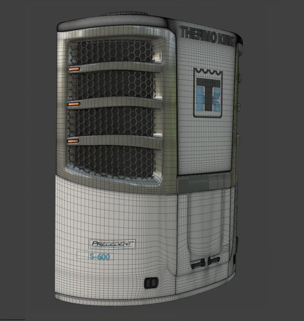 Thermoking Precedent S-600 Unit 3D model - Image 7
