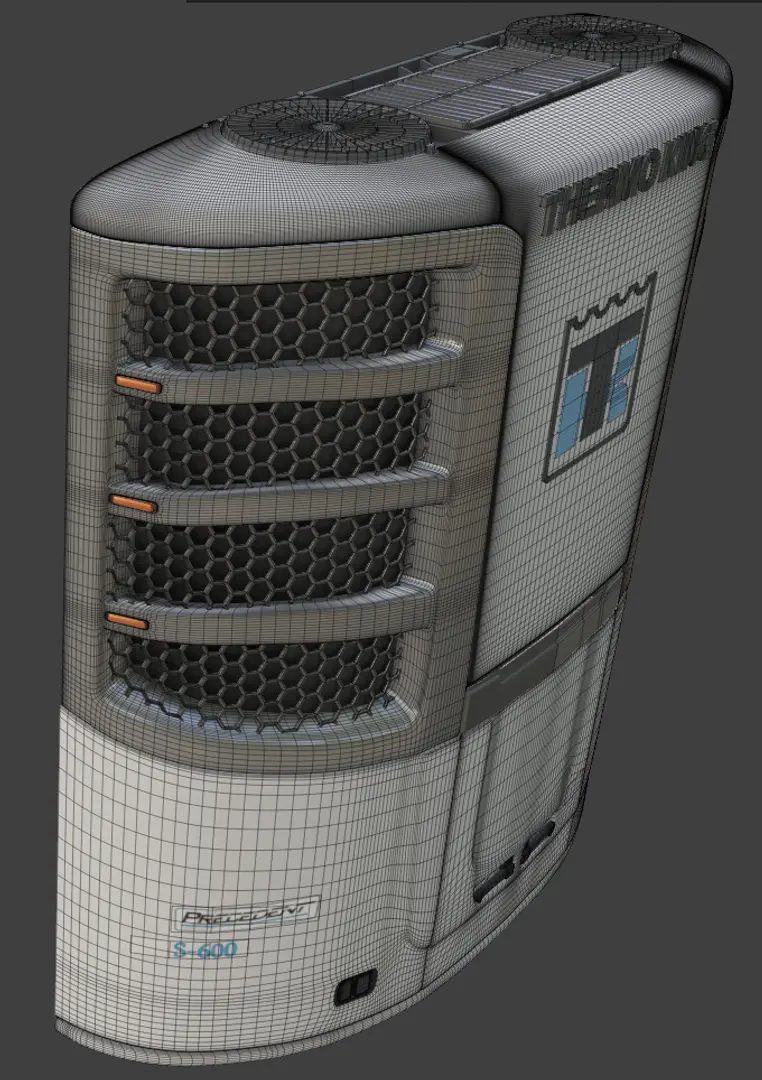 Thermoking Precedent S-600 Unit 3D model - Image 6