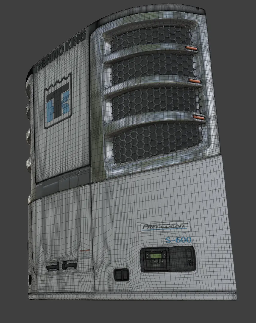 Thermoking Precedent S-600 Unit 3D model - Image 5