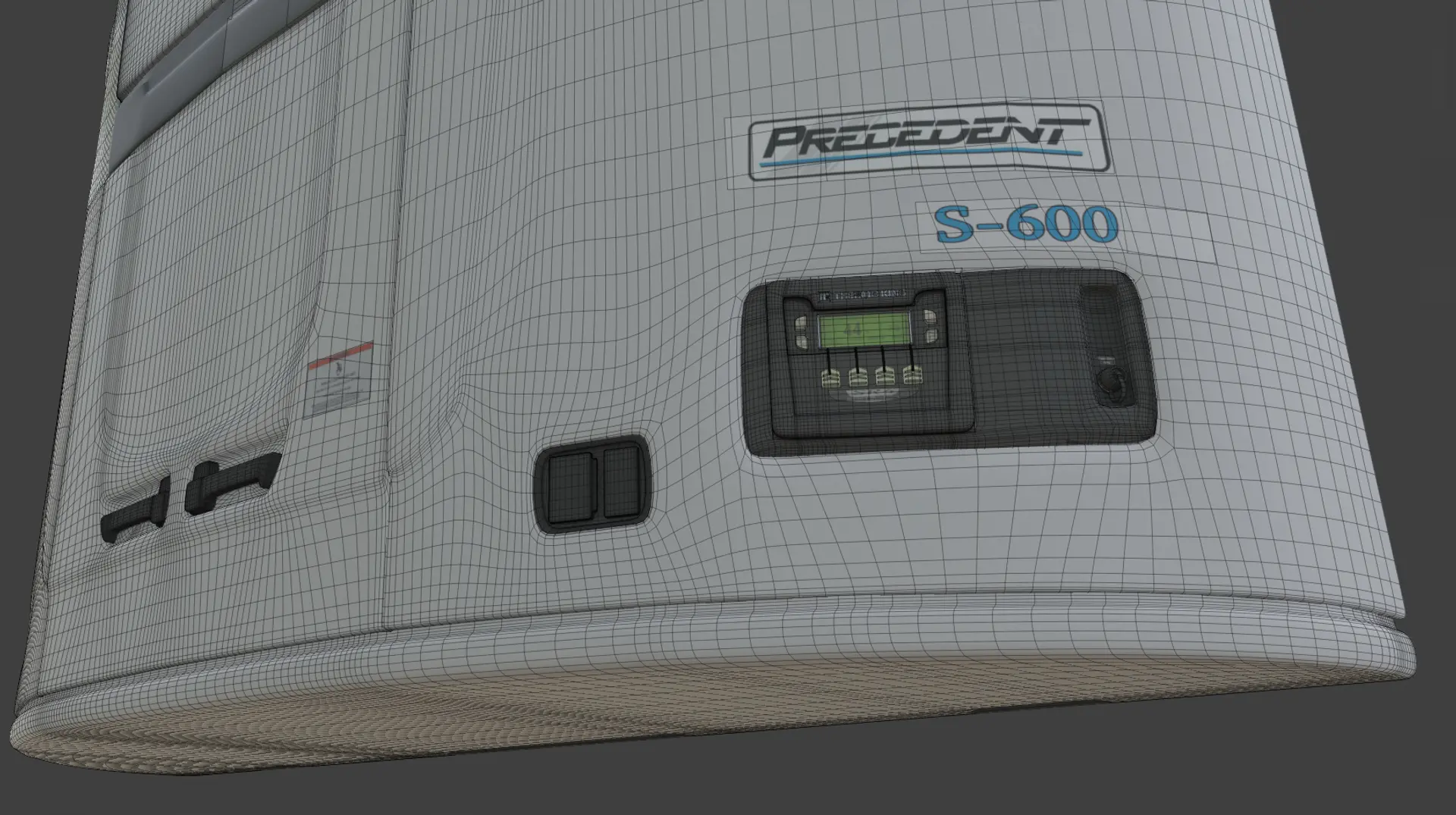 Thermoking Precedent S-600 Unit 3D model - Image 4